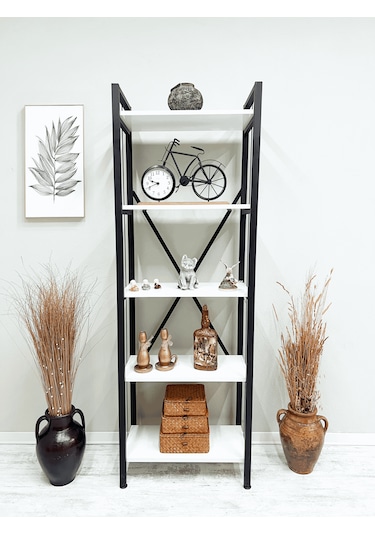 Tanraf Arya Telli White Kitaplık