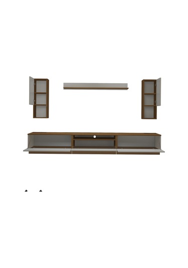 Decoraktiv Trendstyle 270da Mdf Tv Ünitesi Tv Sehpası Ceviz - Beyaz