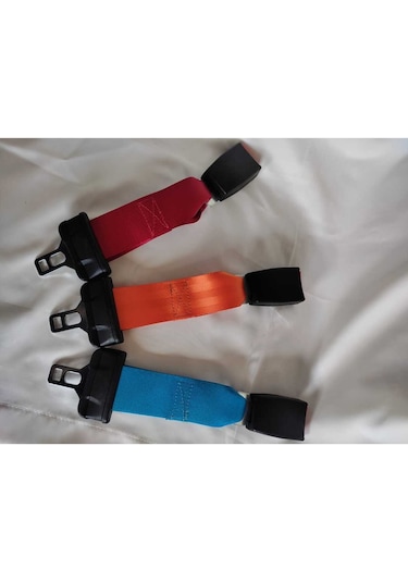 Emniyet Kemer Uzatıcı Turuncu Renk Kayış Çocuk Koltuğu Hamile Ve Şişmanlara Uygundur 1 Adet