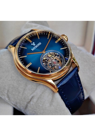 Raymond Star Otomatik Erkek Kol Saati Gold