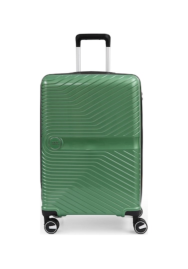 Ççs 5239 Polipropilen Büyük Boy Valiz Beyaz-camel