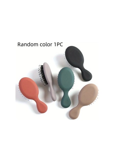 Elmpaly Tüm Saç Tipleri İçin Konforlu Hava Yastıklı Masaj Fırçası - Dayanıklı Abs Plastik, Rastgele Renk