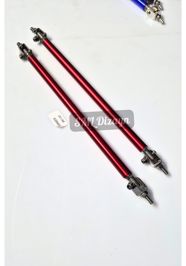 Universal Ön Lip Tutucu Karlık Yay Amortisör Kırmızı 20 Cm 2 Adet