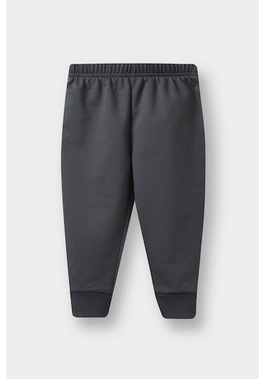 Defacto Erkek Bebek 2li Takım Baskılı Sweatshirt Eşofman Altı E8994a525augr164 Gri