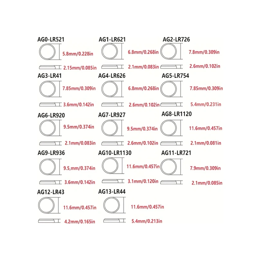 Lumaworld 10 Adet Ag7 Lr927 Düğme Pil Yüksek Kapasiteli Saat Elektronik