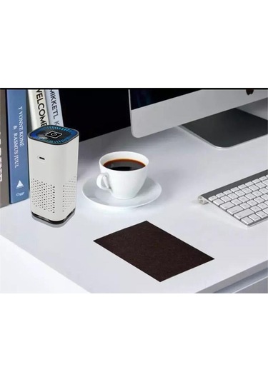 Lemestar Araç İçin Negatif İyon Hava Temizleyici - Koku, Duman, Formaldehit Giderici, 500w İyon, 7 Renk Ambiyans Işığı, Beyaz