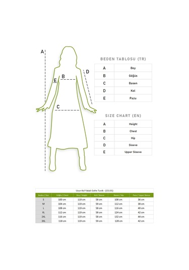 Uzun Kol Yakalı Gofre Tunik Beyaz Byz