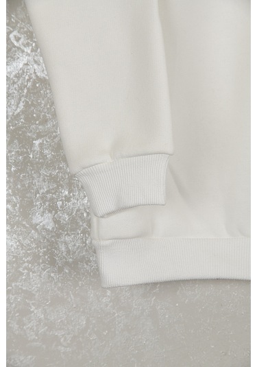 Çocuk Boston Celtic Oversize Baskılı Pamuklu Uzun Kollu Bisiklet