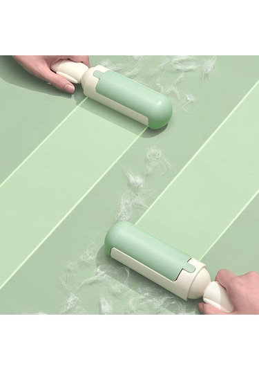 Springsun "2023 Yeni Evcil Hayvan Tüyü Temizleme Makinesi - Koltuk, Halı Ve Kıyafetler İçin Yeniden Kullanılabilir Yıkayabilir Tüy Toplayıcı" Beyaz