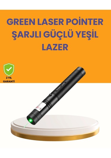 5000mw Yeşil Profesyonel Uzun Menzilli