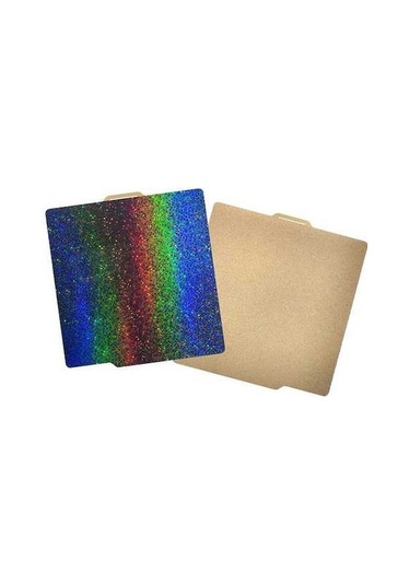 Novahub 257x257mm Bambu Lab Uyumlu Çift Taraflı Peı Yıldız Desenli Esnek Yatak Yüzeyi