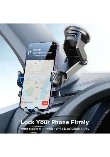 Joyroom Jr-ok6 Mekanik Araç Telefonu Montaj Aparatı Siyah