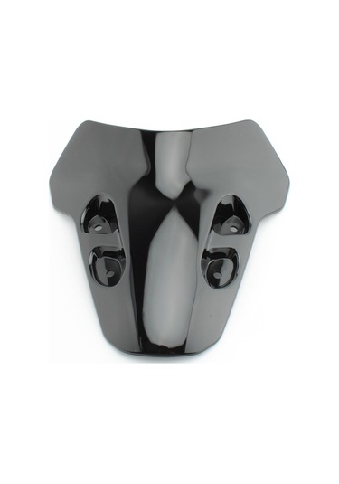 Youtek Yamaha Mt-07 2021 Abs Rüzgar Engelleyici - Siyah, 215x186mm, 135g, Motosiklet Modifikasyon Aksesuarı