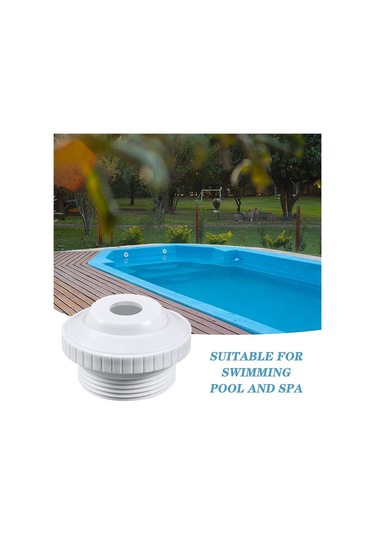 Anjiexun Hayward Sp1419d İçin Yüzme Havuzu Açıklığı Akış Girişi İçin 3 Adet Nozul Beyaz