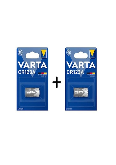 Varta Cr123a 3v 6205 Lityum Pil 2 Adet Erpilsan