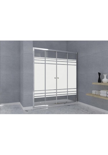 Durul Duşakabin Ön Cephe Desenli Parlak