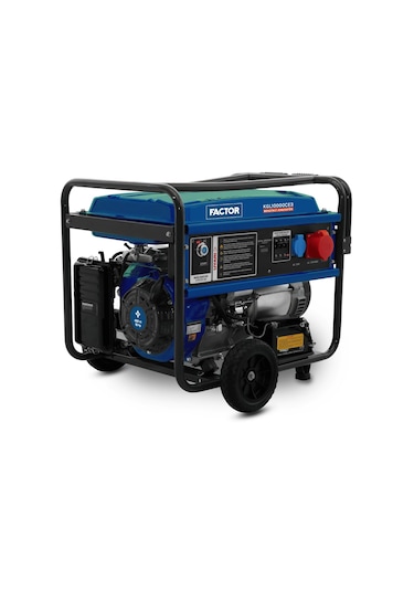 Factor KGL10000CE3 9.4 Kva 380V Trifaze Benzinli Jeneratör