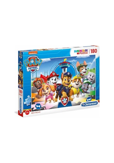 Paw Patrol Iş Başında Supercolor Puzzle 180 Parça