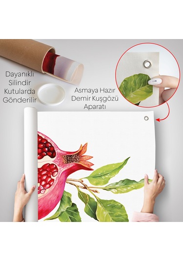 Nar Duvar Örtüsü-7646