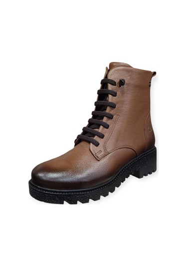 Venüs 1950838k Su Geçirmez Waterproff Topuklu Kadın Deri Bot Taba