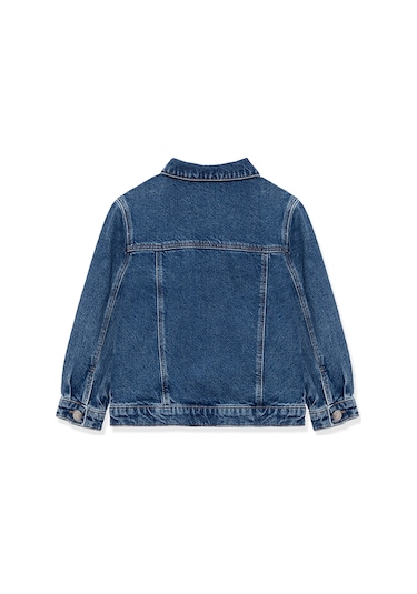 Mavi - Ken 90lar Koyu Mavi Jean Gömlek 6110001-86708 Mavi