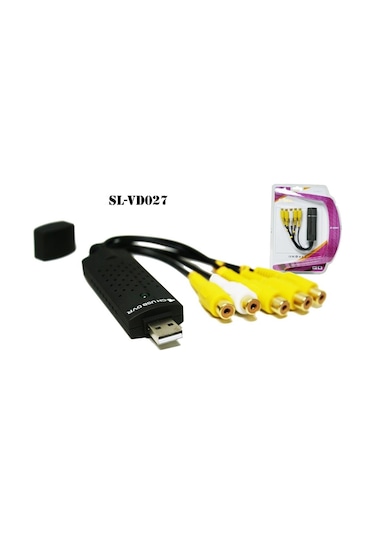 S-Link SL-VD027 USB to DVR 4 Port Adaptör