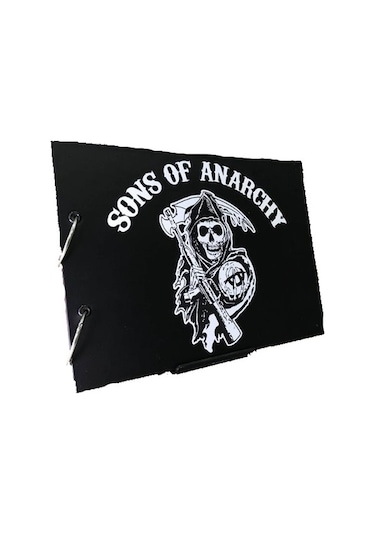 27 x 19 CM 40 Sayfalık Sons of Anarchy Kendin Yap Fotoğraf Albümü