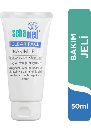 Sebamed Clear Face Sivilce Karşıtı Nemlendirici Bakım Jeli 50 ML