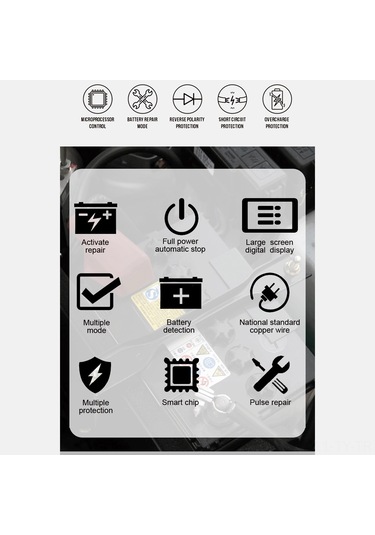 Teltree 12v/6a Akıllı Akü Şarj Cihazı - Moto/ Araba Bataryası İçin Otomatik Durma Özelliği - Sarı - Avrupa Standartı 100-240v