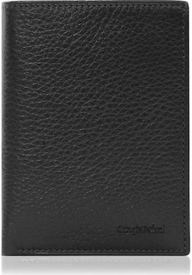 Cengiz Pakel Hakiki Deri Erkek Cüzdan 13690-Siyah (432617979)-13690-Siyah