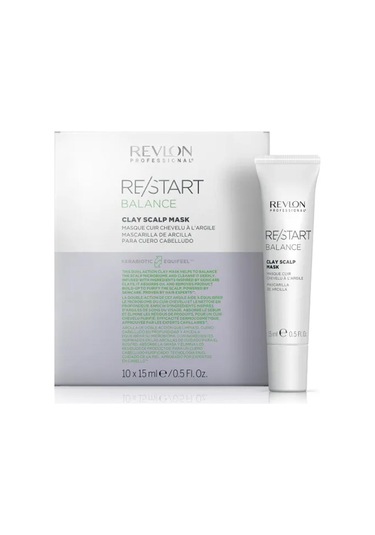 Restart Balance Clay Scalp Mask 15ml X 10