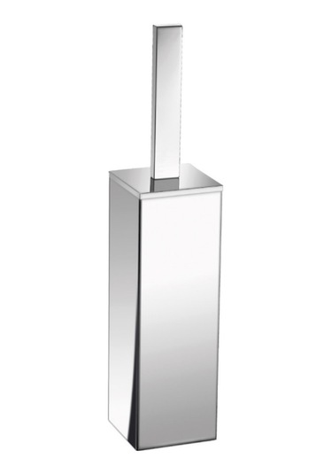 Tuvalet Fırçalık, Kare, Yerden - Paslanmaz Çelik Paslanmaz Çelik