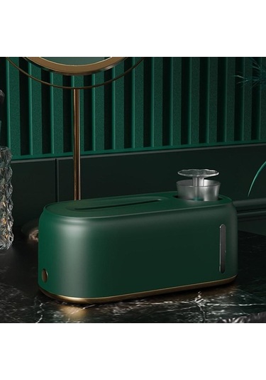 Pazly Yükseltme Yeşil Suntek Nemlendirici Mendil Kutusu Kapaklı Islak Dispenser Oq Yeşil