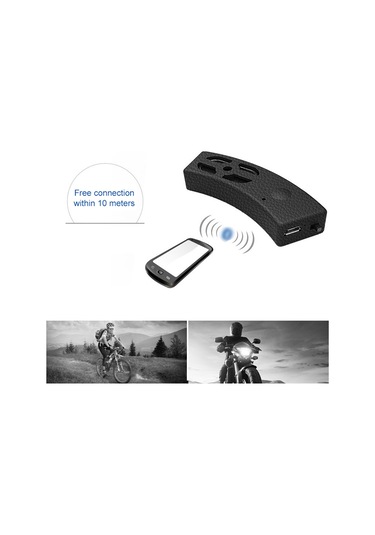Teltree Motosiklet Bisiklet Kask Bt Kulaklık, Ip54 Su Geçirmez, Müzik Çalma, El İstemeyen Konuşma, Dış Mekan Sürüşü Erişimli Aksesuar
