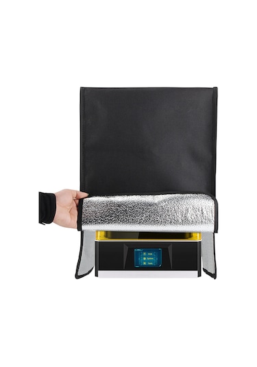 Yuntech01 Fotoğraf Polimerizasyon Makinesi Korumalı Örtü: Işık/gürültü Engeli, Isı Dayanıklı, Hızlı Kurulum & Katlanabilir, Eo Saturn/anycubıc Photon Mono X Vb. Modeller İçin Uyumlu