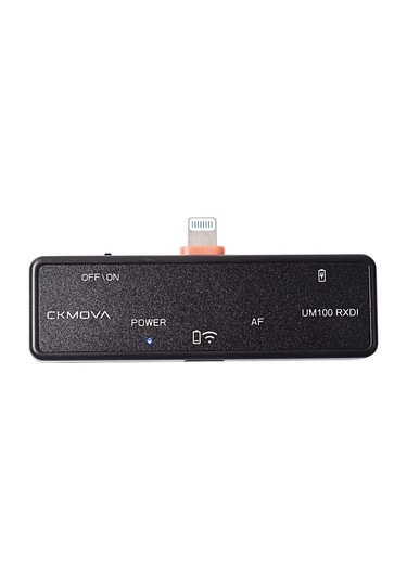 Ckmova Um100 Kit 6 Apple Uyumlu iPhone iOS için Kablosuz Yaka Mikrofon Seti