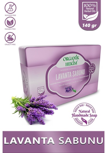 Lavanta Özlü Katı Sabun 140 Gram