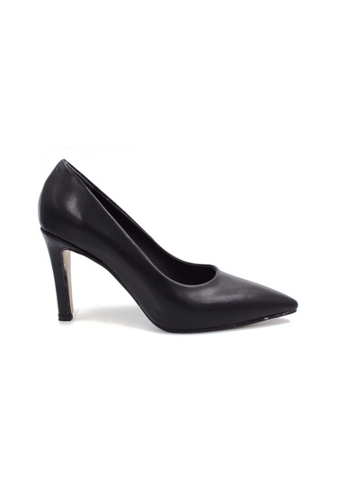 Prego Pine Cone Kadın Stiletto Ayakkabı Siyah Siyah