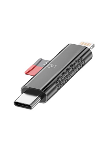 Forzacase 3in Lightning Type-c Tf Sd Kart Okuyucu Adaptör Reader - Fc1155