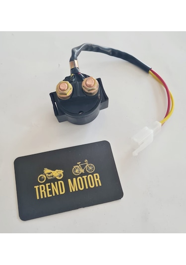 Marş Rölesi Soketli A Kalite - Motosiklet Cg Cub Scooter