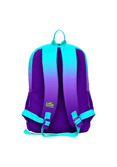 Coral High Kids Turkuaz Mor Renk Geçişli Okul Sırt Çantası 23763