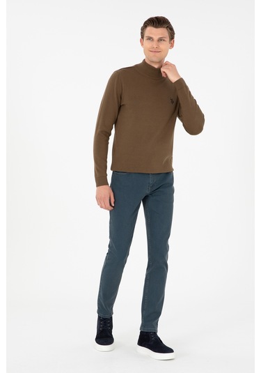 U.s. Polo Assn. Erkek Haki Kazak /triko 50293499-vr027 Haki