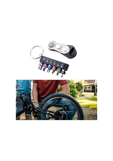 Suntek Cihaz Tamiri Için 7 Parça Mini Cırcır Anahtarı Seti