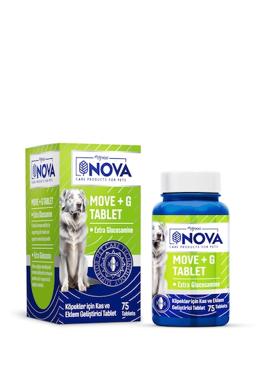 Nova Premium Move +g Glucosamine 75 Tablet Köpek Vitamini