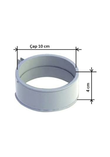 Hermetik - Yoğuşmalı Kombi Dış Baca Birleştirme Kelepçesi