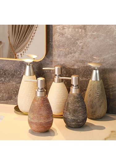 Suntek Banyo Tezgahı Beyaz Için Konik Pompa Sabunluk 14oz Diğer