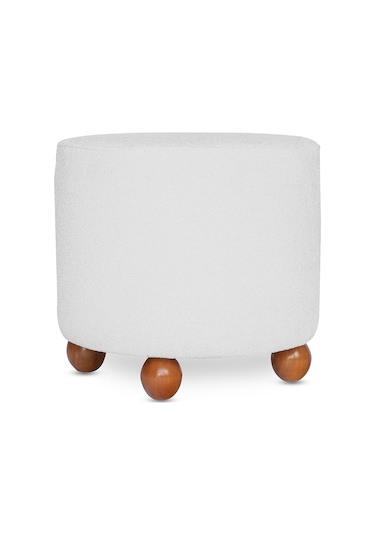 Marshmallow Bohem Puf Beyaz