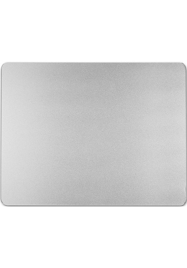 Ruicoo Alaşımlı Metal Fare Padsı - Kaymaz Tabanlı, Dayanıklı, 230x180mm, Gümüş Renk