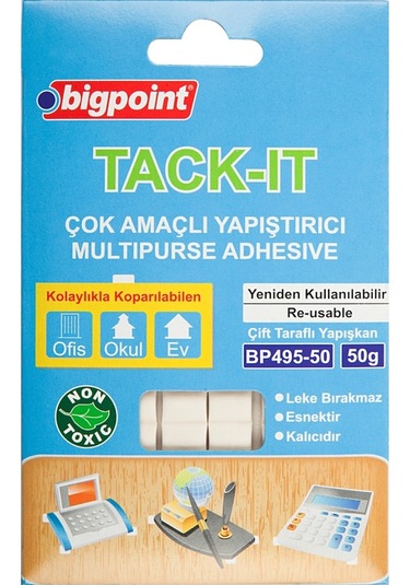 Bigpoint Hamur Yapıştırıcı Tack-it 50 Gram 25'li Kutu