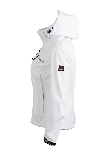Cresta Outdoor Kapüşonlu Kadın Su Geçimrmez Softshell Ceket
